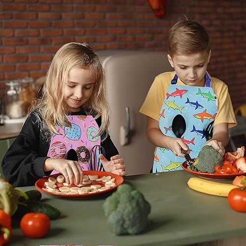 Miniatura 6 de Delantal para niños - cocina, jardinería, artista, pintura, limpieza, horneado, cerámica, chef, cocina, regalo para niños, niñas