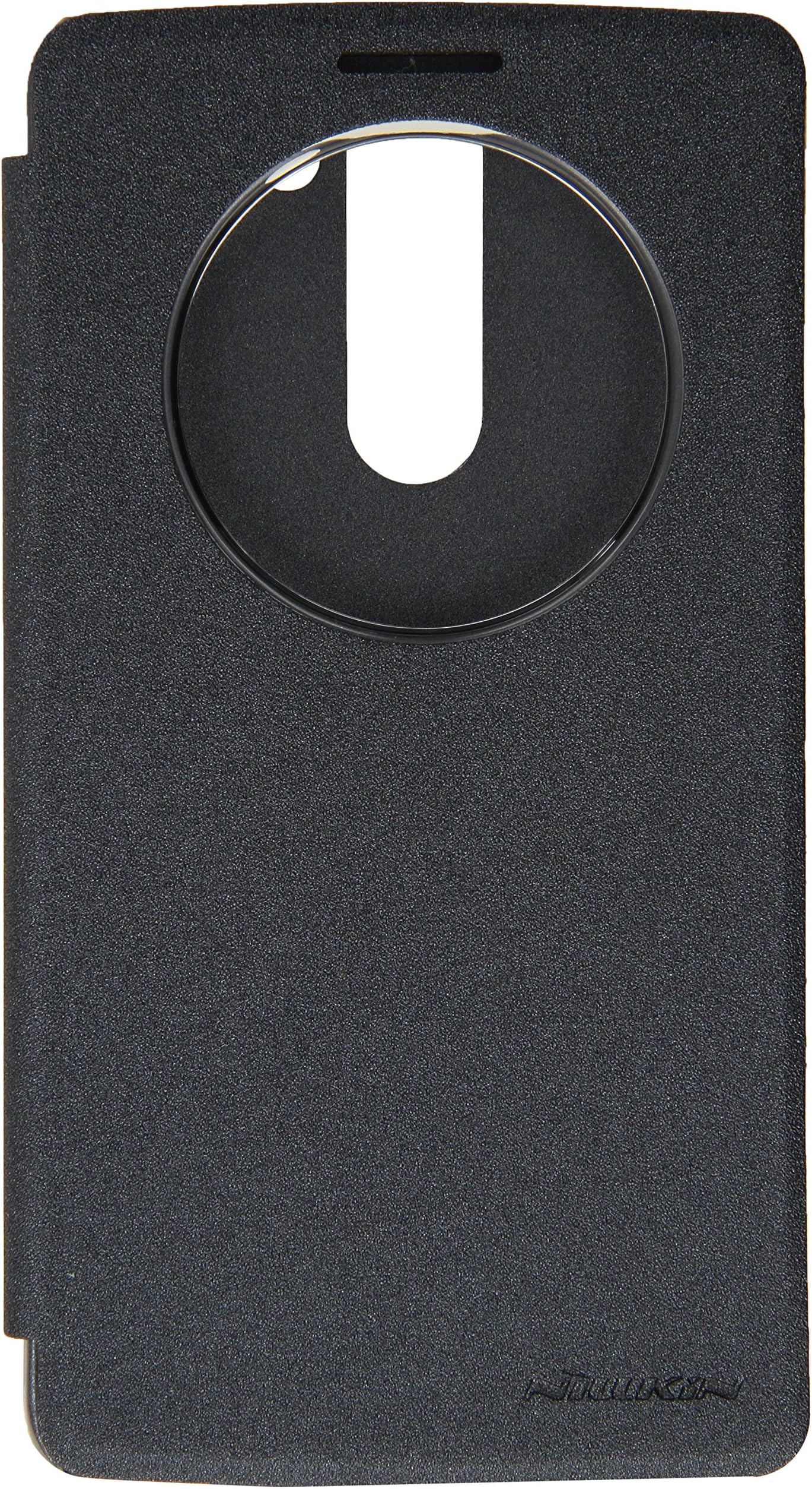 Nillkin LG G3 Stylus New Leather Case Sparkle Leather Case - Retail Packaging - Black