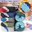 EBMORE Kids Merino Wool Hiking Socks Boys Toddlers Girls Winter Thermal Thick Warm Boot Cushion Ski Snow Gift Socks Stocking Stuffers 6 Pair(Black/Gray/Blue/Deep Green,4-7 Years)