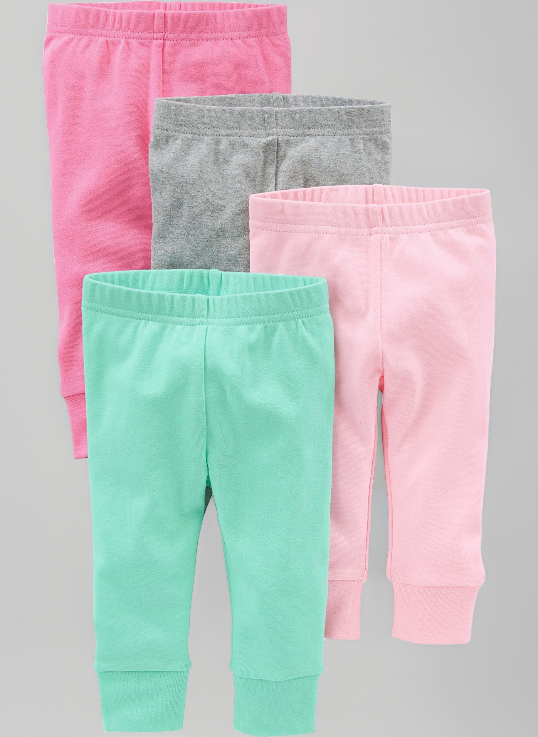 Simple Joys by Carter's Baby Girls 4-Pack Pant Pants