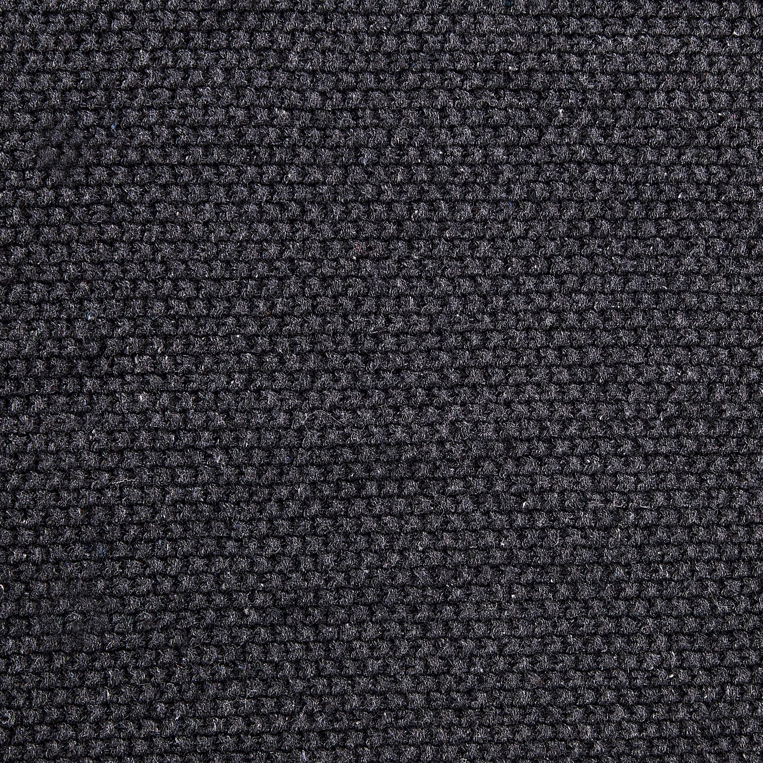 Manta de algodón gris oscuro 130 x 180 cm cama punto de cruz tamaño grande Asaka