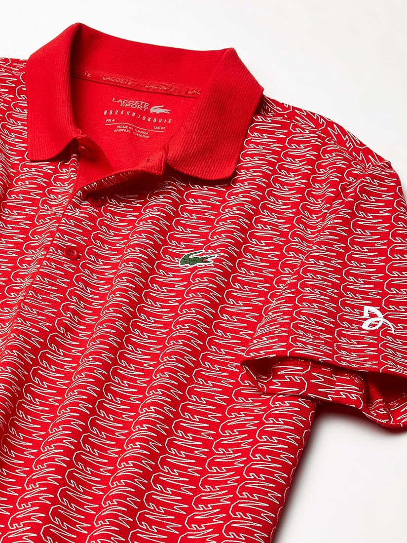 LACOSTE NOVAK DJOKOVIC ポロシャツ Mサイズ Men's Lacoste Tennis x Novak Djokovic On Court Polo