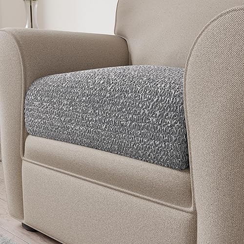 Miniatura 6 de PAULATO BY GA.I.CO. Funda de cojín para sofá, funda de cojín en T y caja, protector de asiento de repuesto para sofá, fundas elásticas para asientos