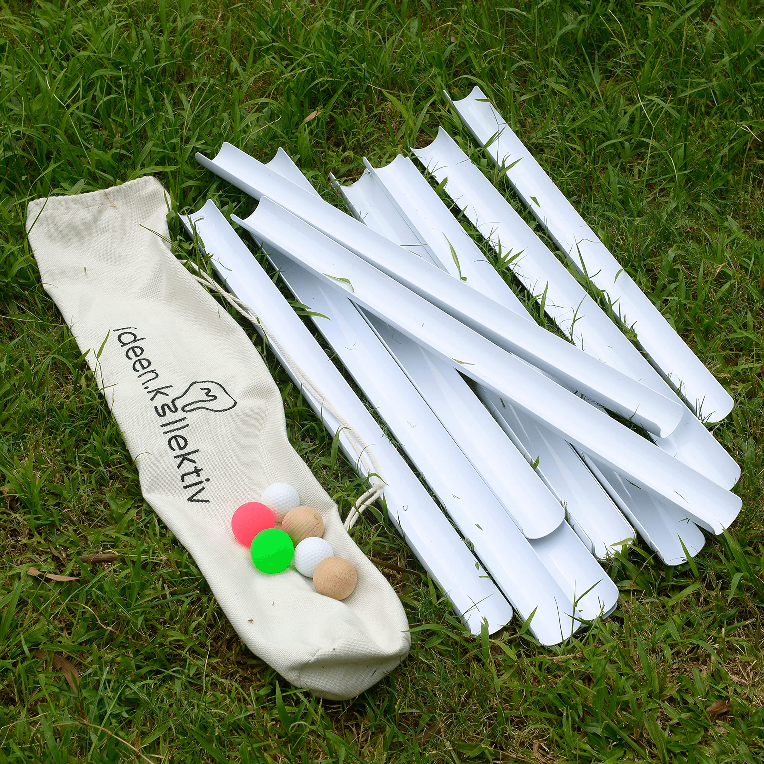 teambahn Schienengleiter Pipeline Kooperationsspiel Teambuilding Gruppenspiel für Coaching Seminare Lernspiel Kommunikation an Schnittstellen