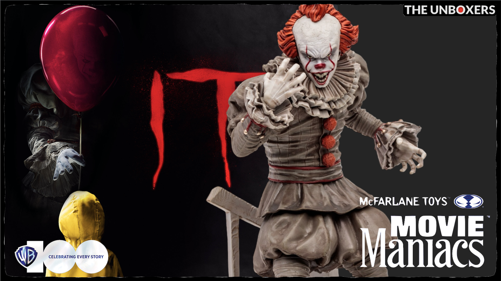 Watch IT Chapter 2 Pennywise Movie Maniacs PVC Statue by McFarlane 