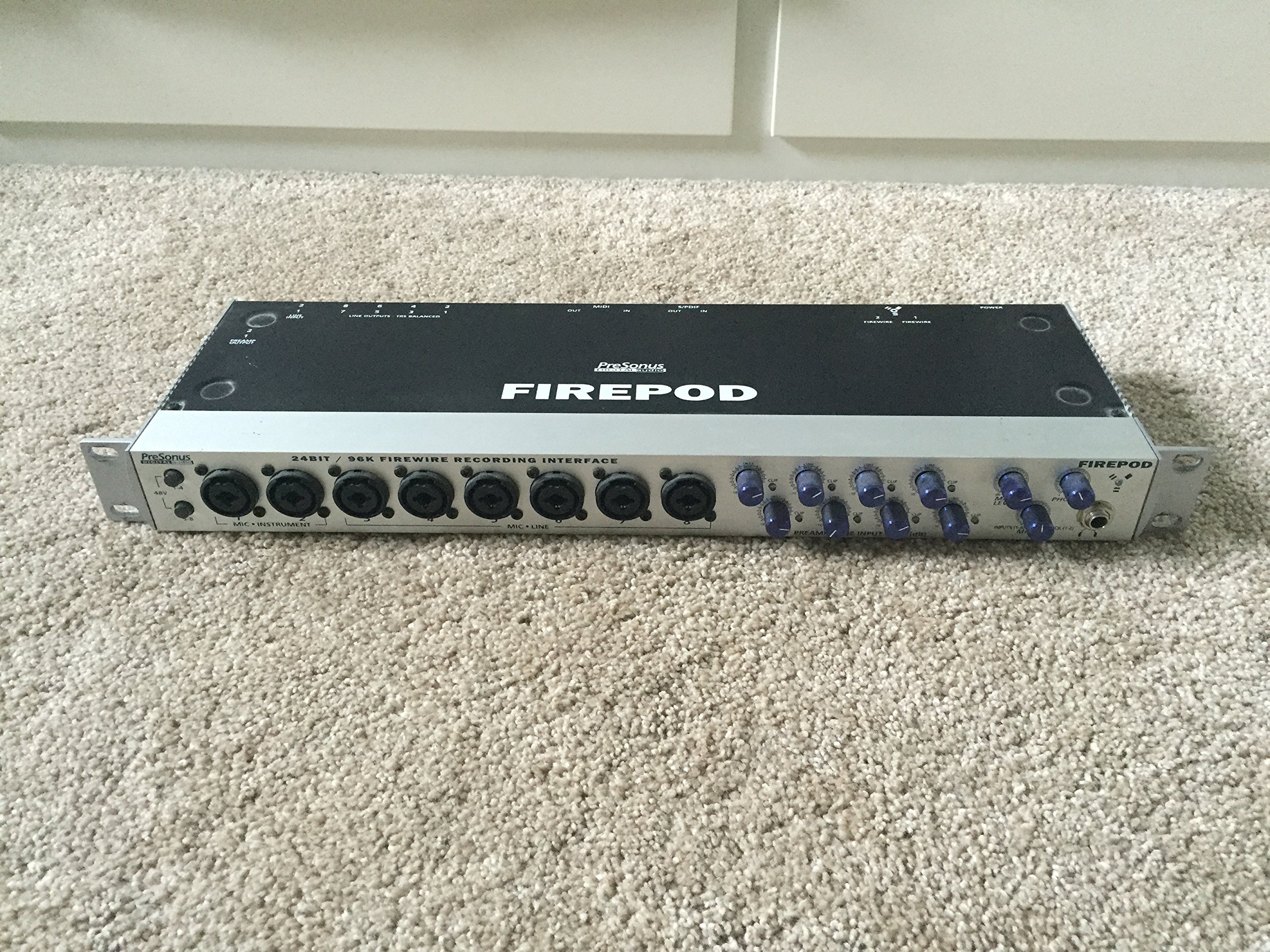 Amazon.com: PreSonus FIREPOD Firewire Interface