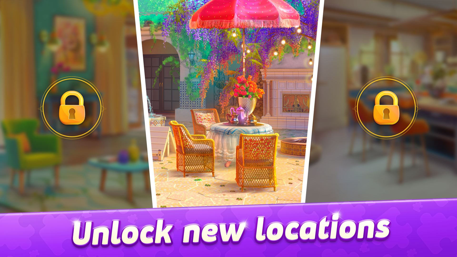 Jigsaw Puzzle Villa Merge home design & puzzles. Solve the best free