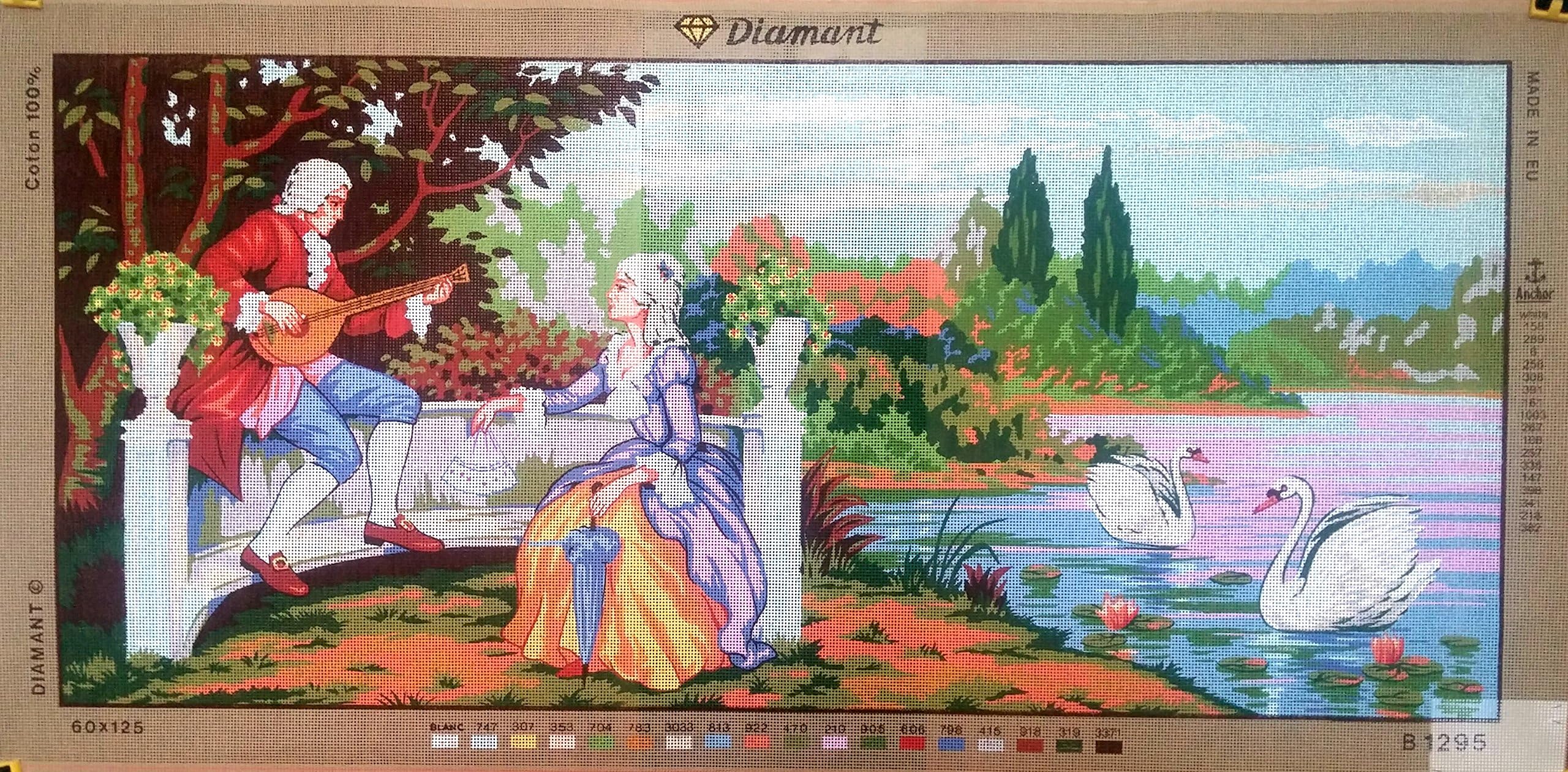 THE SERENADE NEEDLEPOINT CANVAS