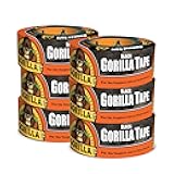 Gorilla Black Duct Tape, 1.88