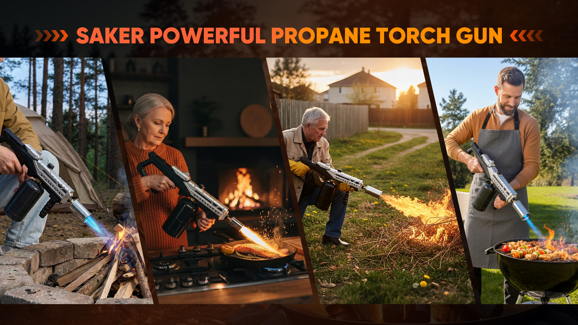 Amazon.com: Saker Propane Torch, 3272°F High Power Adjustable