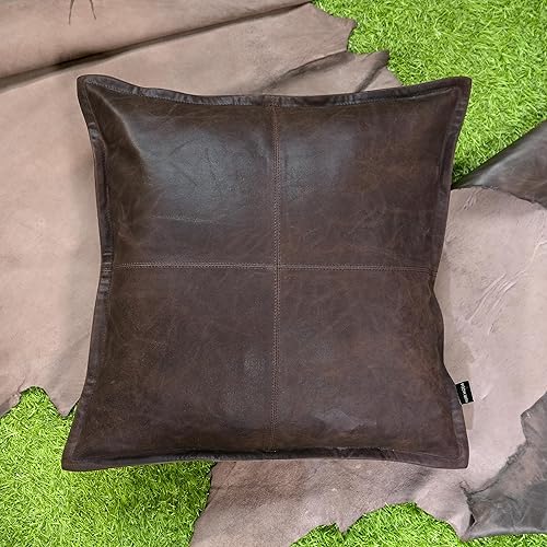 Miniatura 3 de Funda de almohada de piel de cordero – Funda de cojín decorativa para sofá – Fundas para sala de estar y dormitorio, 16 x 16 pulgadas – Caja