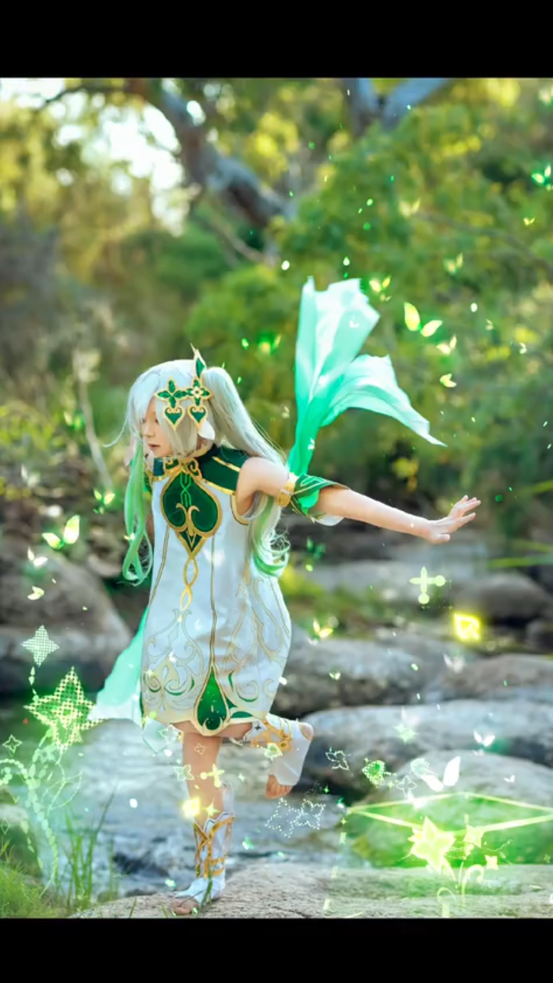 Amazon.co.jp: [NOKIJP] 原神 コスプレ ナヒーダ コスプレ衣装