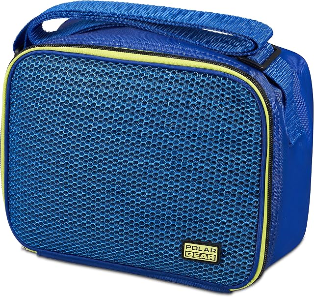 Polar Gear Munich Machine Washable Insulated Lunch Cool Bag-Thermal-for School Nursery Food Snacks Picnic Cooler, 600D Polyester
