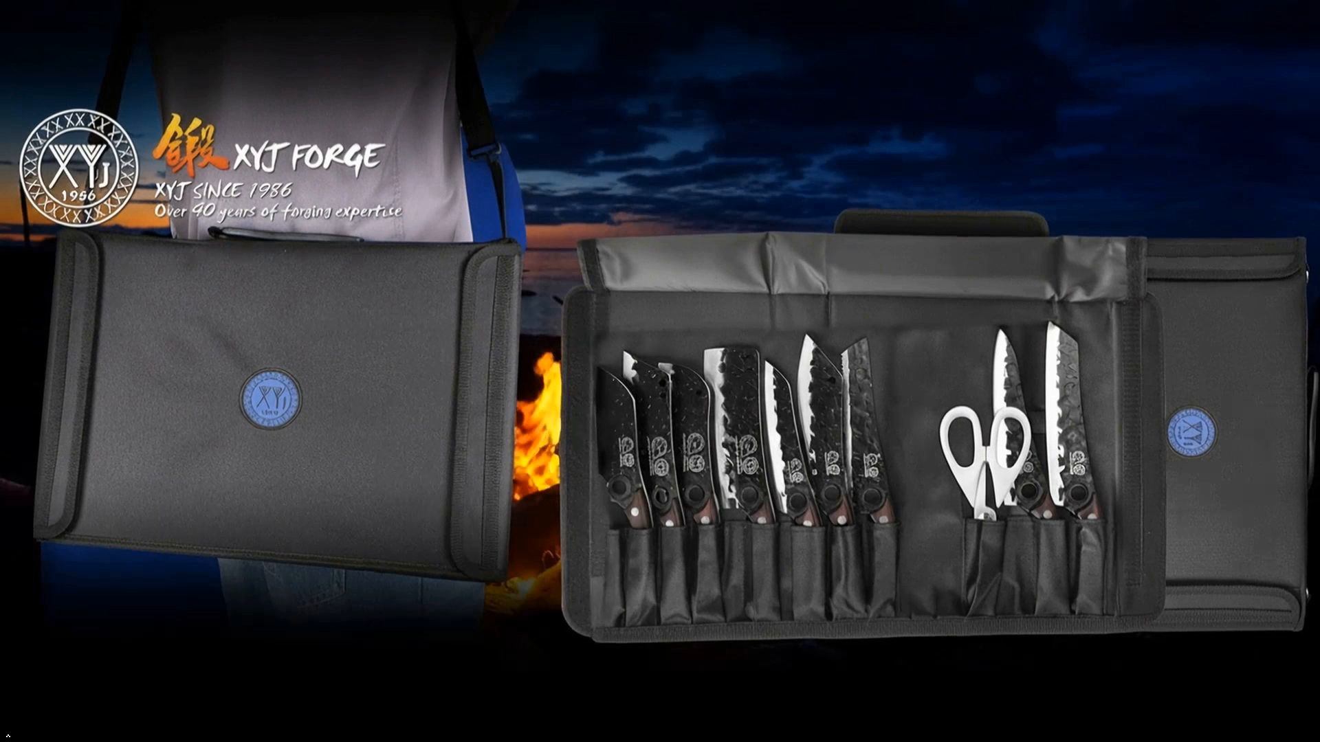 Amazon.com: XYJ Professional Kitchen Knife Set with High-Carbon