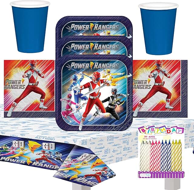 Amazon.com: Power Rangers Party Supplies