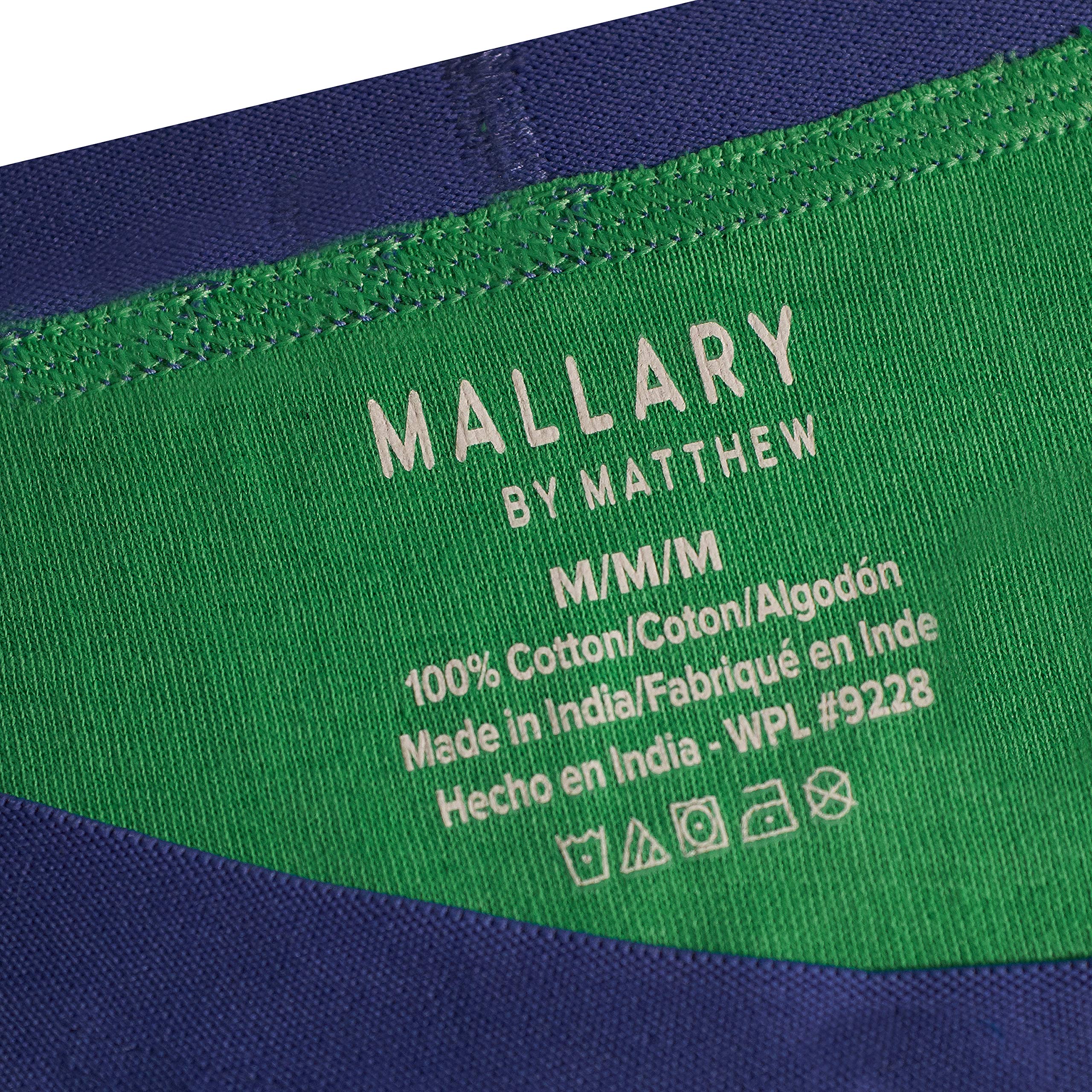 Mallary by Matthew - Calzoncillos para niños (100% algodón, 8 unidades) - Multi color - X-Small
