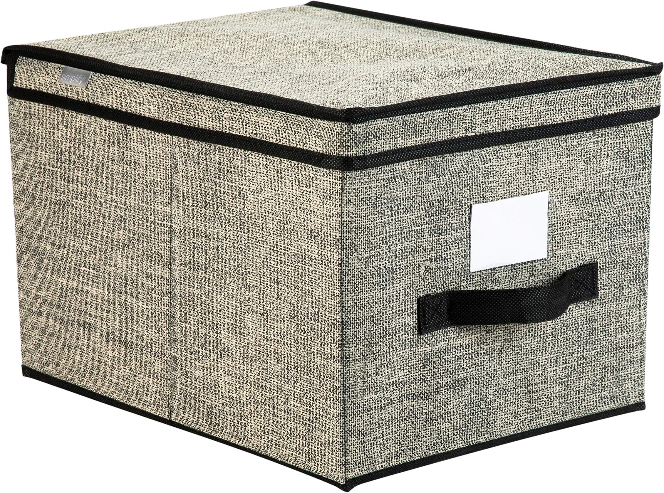 SimplifyLarge Storage Box in Black