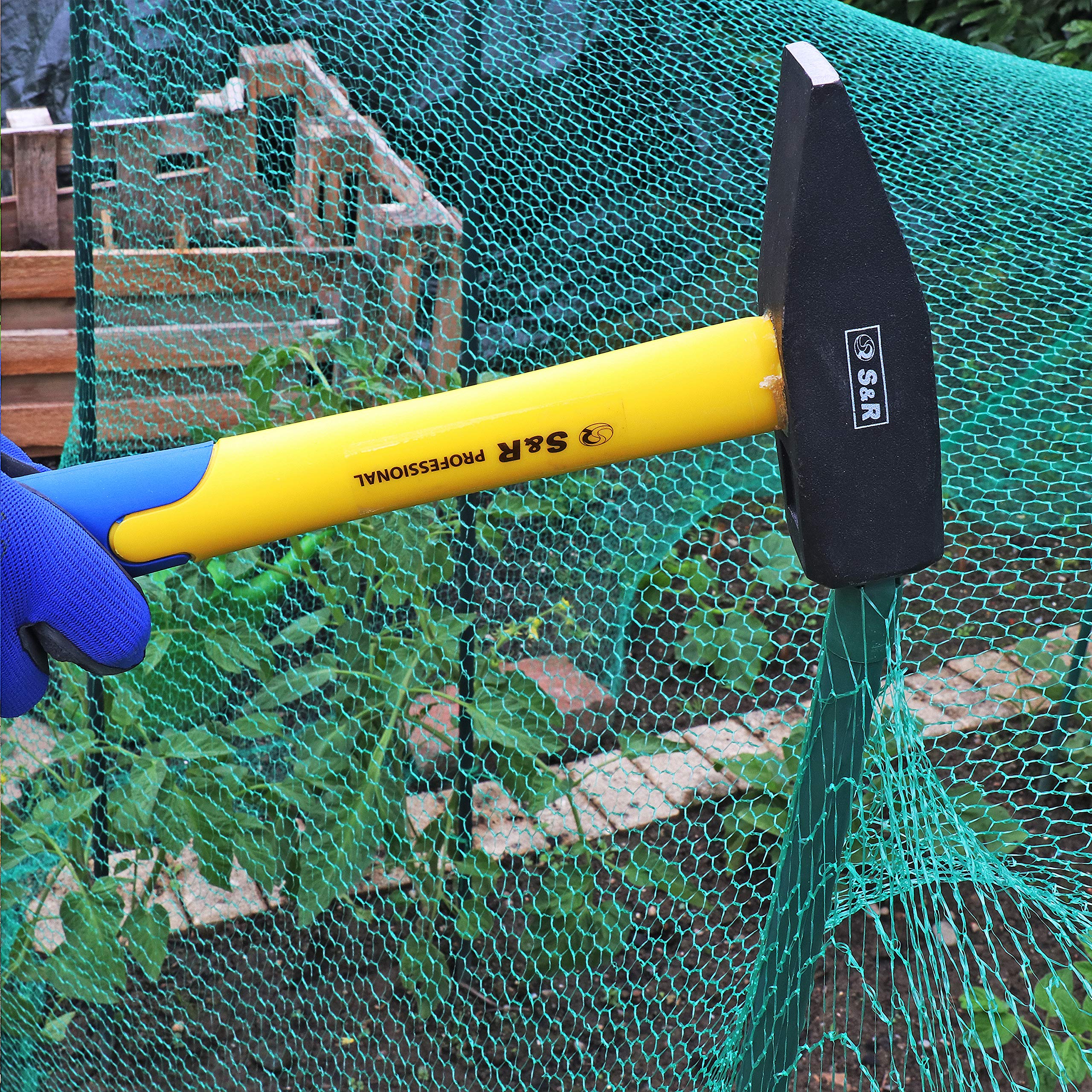 Marteau Menuisier 500g S&R - Manche Fibre De Verre Anti-vibration