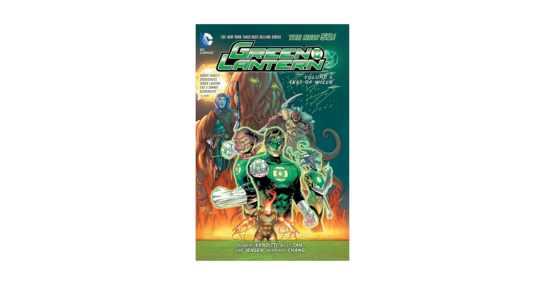 Amazon.com: Green Lantern Vol. 5: Test of Wills (The New 52
