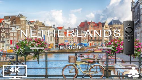 Holanda 4K para Tablet e Fire TV-Mergulhe no hipnotizante filme Kinderjik Nature com música de Piano