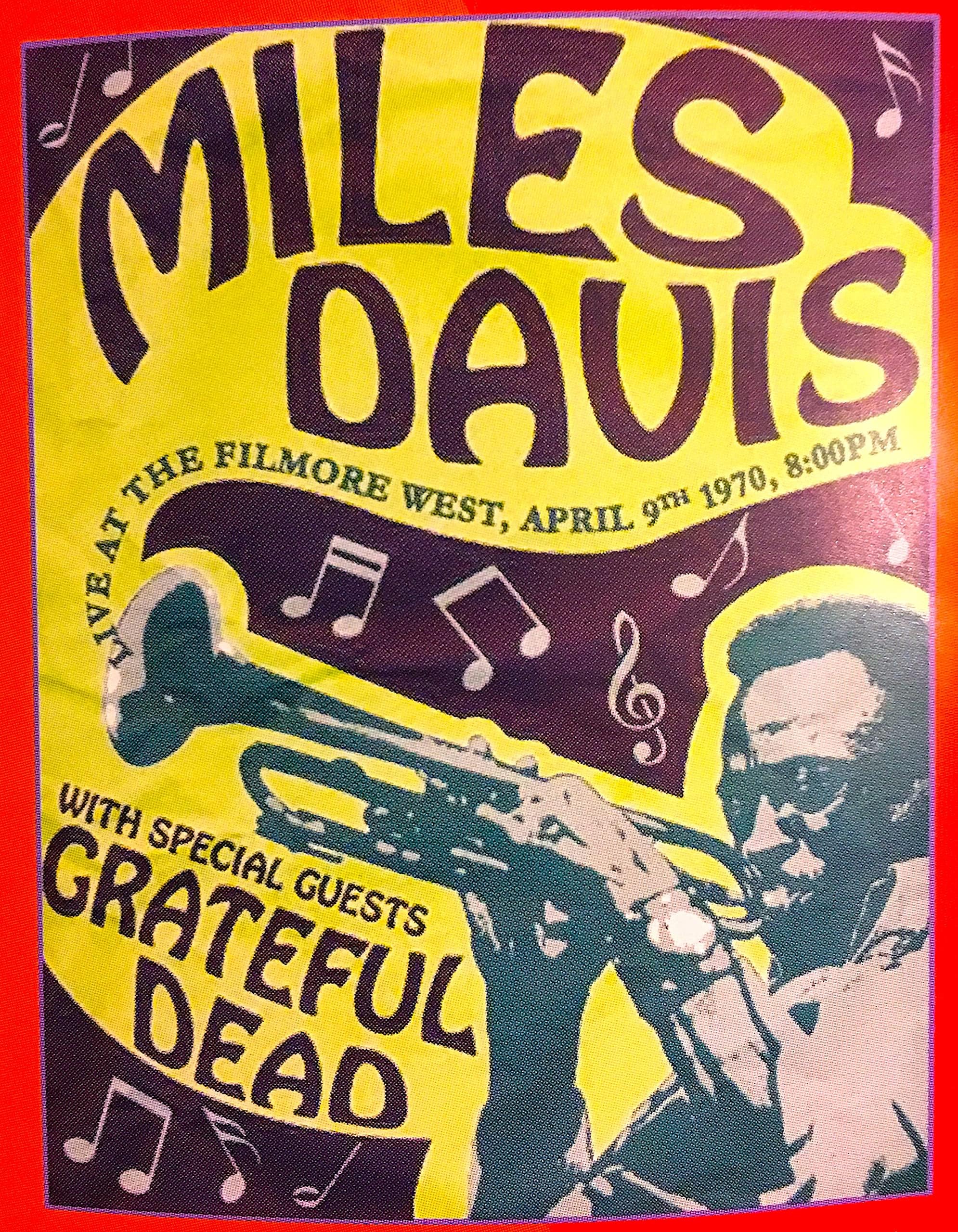 Tallenge - Miles Davis Jazz - 1970 Fillmore East - Small Poster(Paper,12x17 inches, MultiColour)