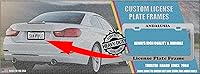 Vista 1 de Custom Metal Stainless Steel License Plate Frame Auto Exterior Acessory