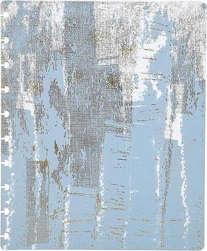 Vista 87 de Talia - Agenda personalizable con aros, (Fireworks Deep Lake, con discos Deep Lake, tamaño mediano (7.5 x 9.75 pulgadas).