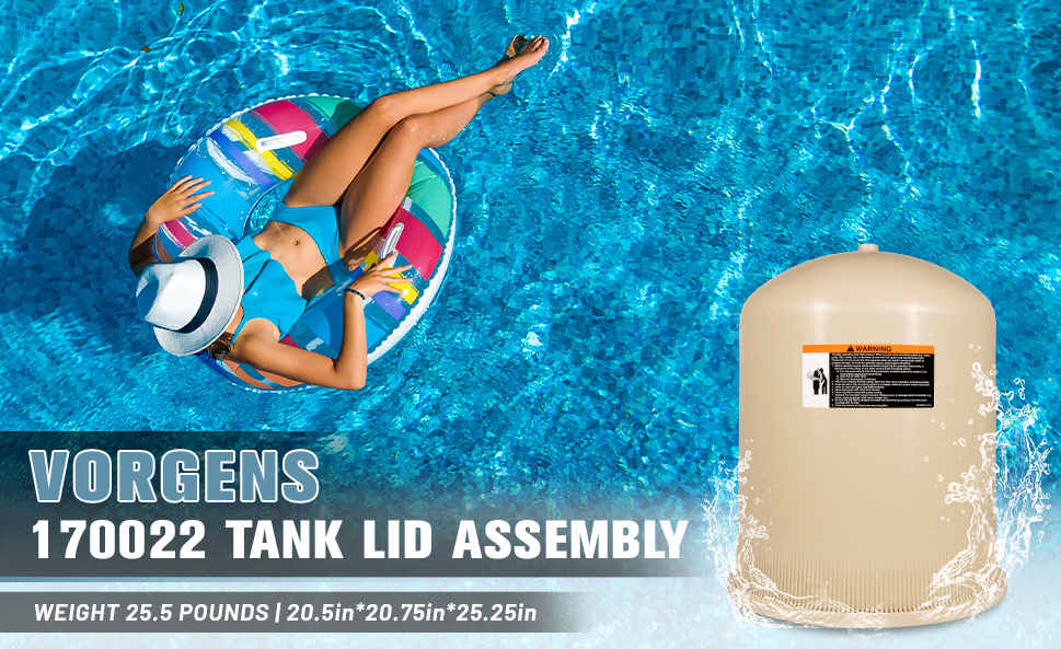 Amazon.com: VORGENS 170022 Tank Lid Fit for Pentair FNS Plus