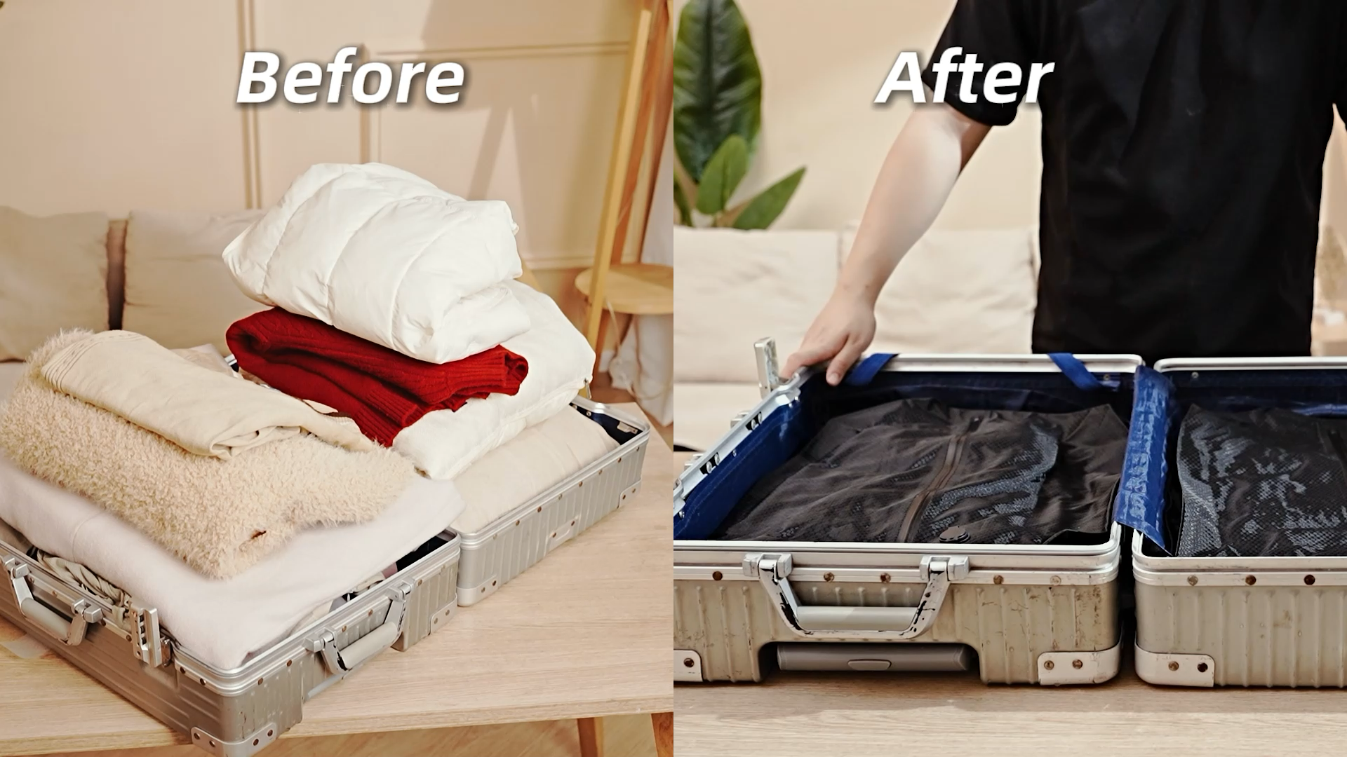 Amazon.com: Travel Vacuum Bags with Pump 25L Vacuum Seal Bag for