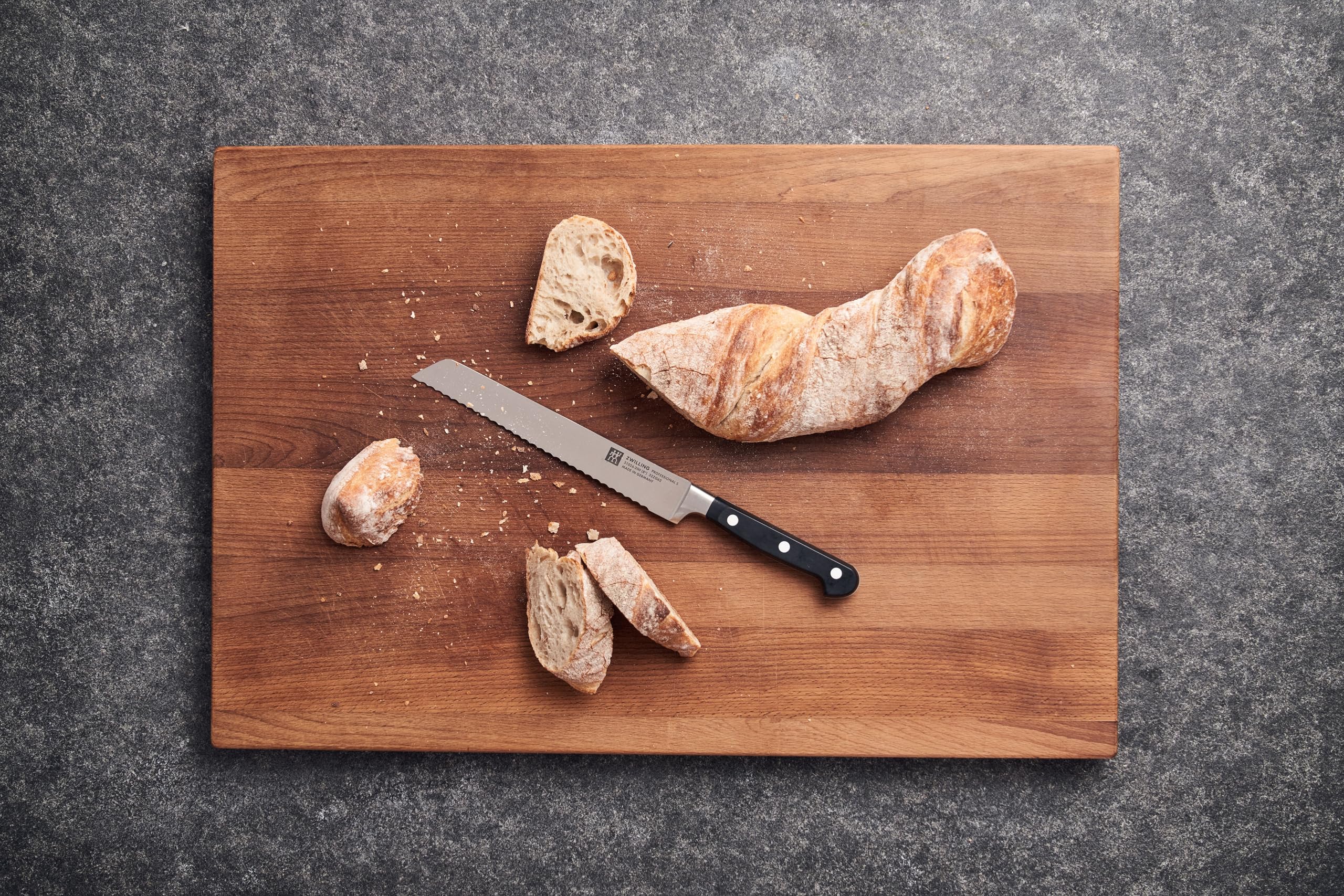 ZWILLING Professional S ceppo coltelli da cucina 8 pezzi, acciaio speciale inox, nero, Made in Germany