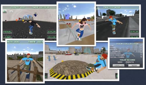 Skateboarding 3D - Skater Die Hard Skate Board Game - Thumbnail 3