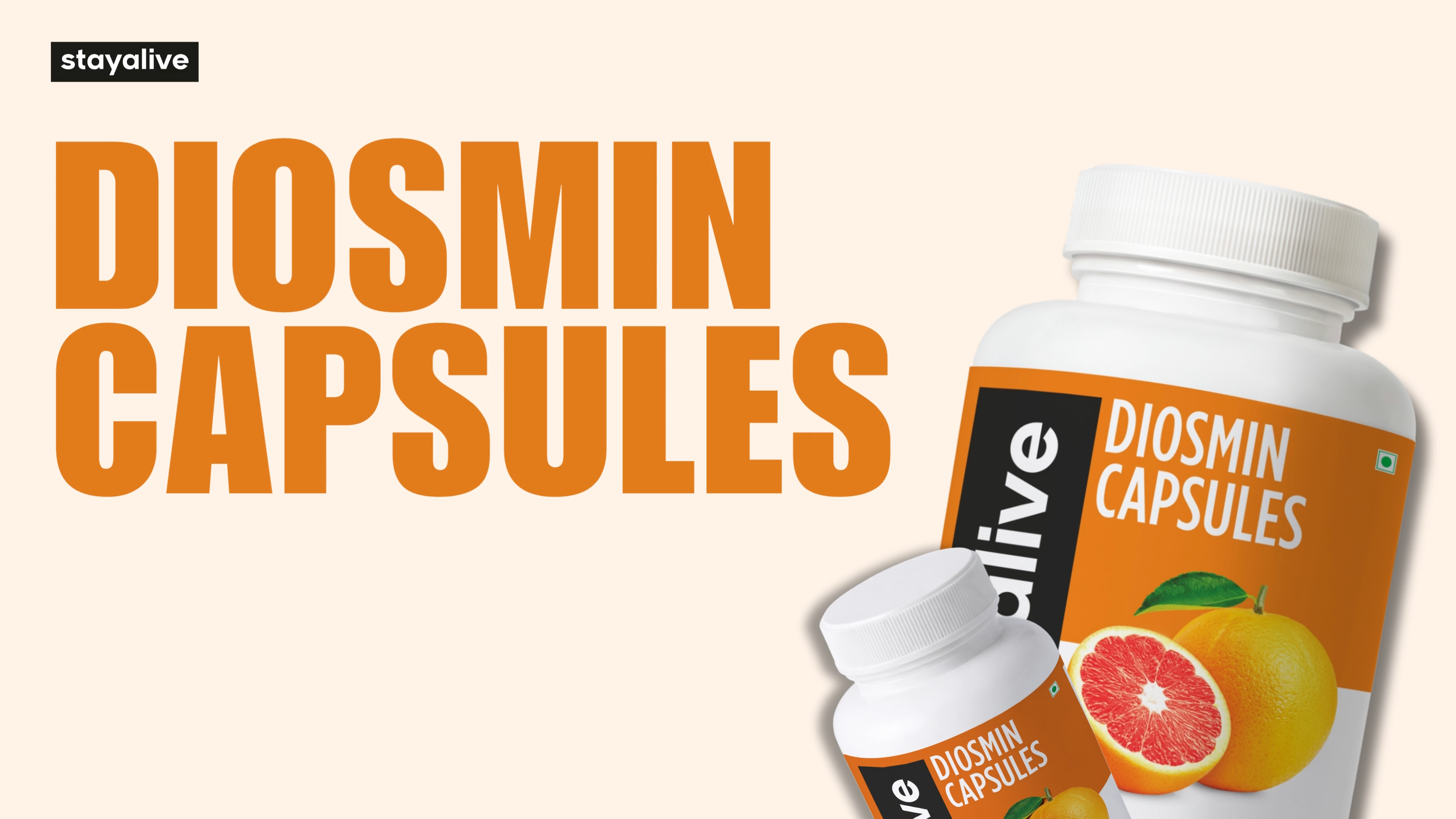 Amazon.com: STAY ALIVE Pure Diosmin Complex 1000mg Formula, 120