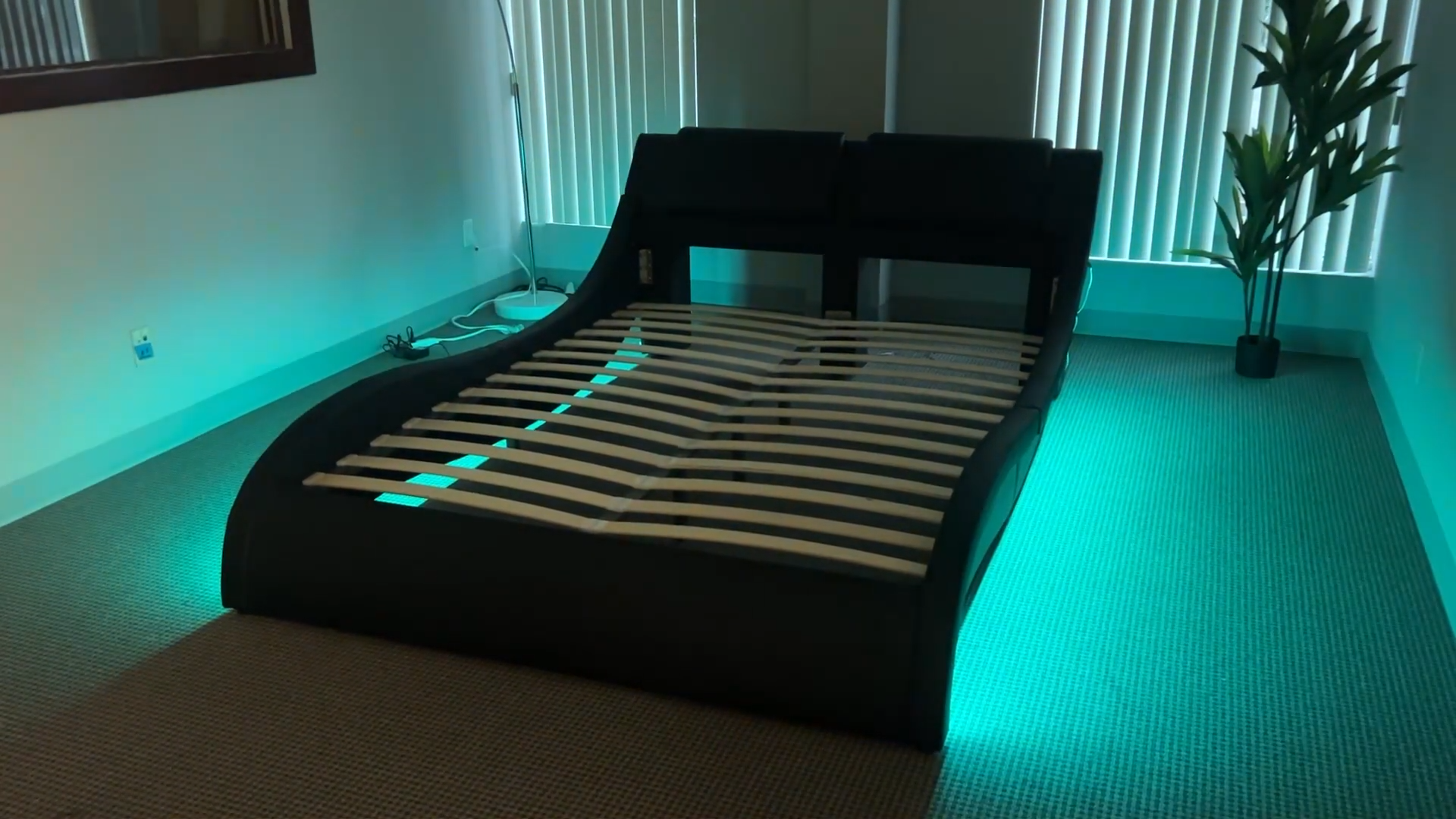 Watch Ztozz Lyon LED Bed Frame Assembly Instruction on Amazon Live