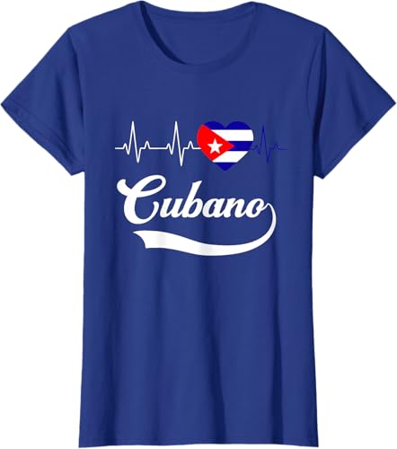 Miniatura 20 de Cubanito Baseball Flag Heart Souvenir Cubano Cuba Men Boy T-Shirt Black,Navy Blue,Dark Green,Dark Heather Grey,Heather Blue,Sapphire Blue,Royal