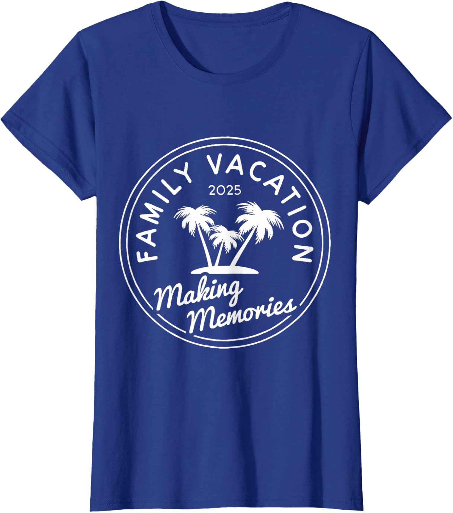 Family Vacation Making Memories Together Matching Ladies' Crewneck T-Shirt - Imagen 7 de 7