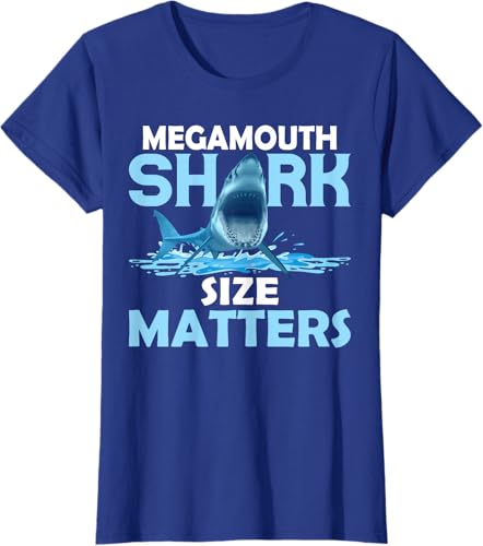 Miniatura 17 de Mega Shark Size Matter Fun Shark Puns T-Shirt Black,Navy Blue,Asphalt Grey,Brown,Olive Green,Dark Heather Grey,Heather Grey,Heather
