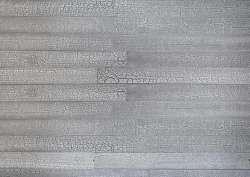 Miniatura 2 de Easy Peel & Stick Tablón de pared o panel de madera envejecida hazlo tú mismo, 12 piezas  19.50 pies cuadrados  grande 5.0 x 46.5 pulgadas.