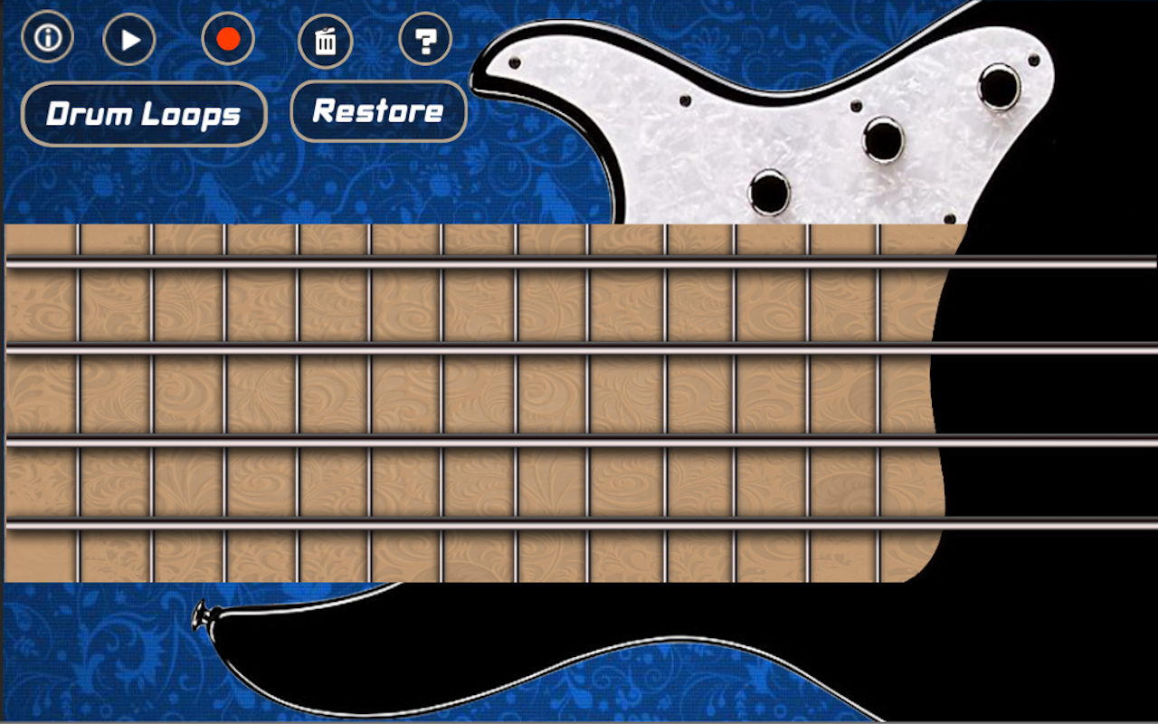 Electric Bass Guitar App on Amazon Appstore