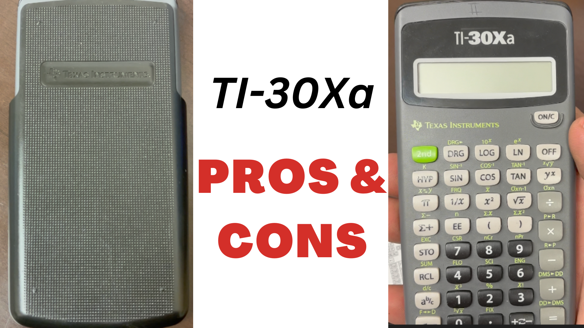 Watch TI-30Xa Calculator - What You Need To Know For Tests on Amazon Live