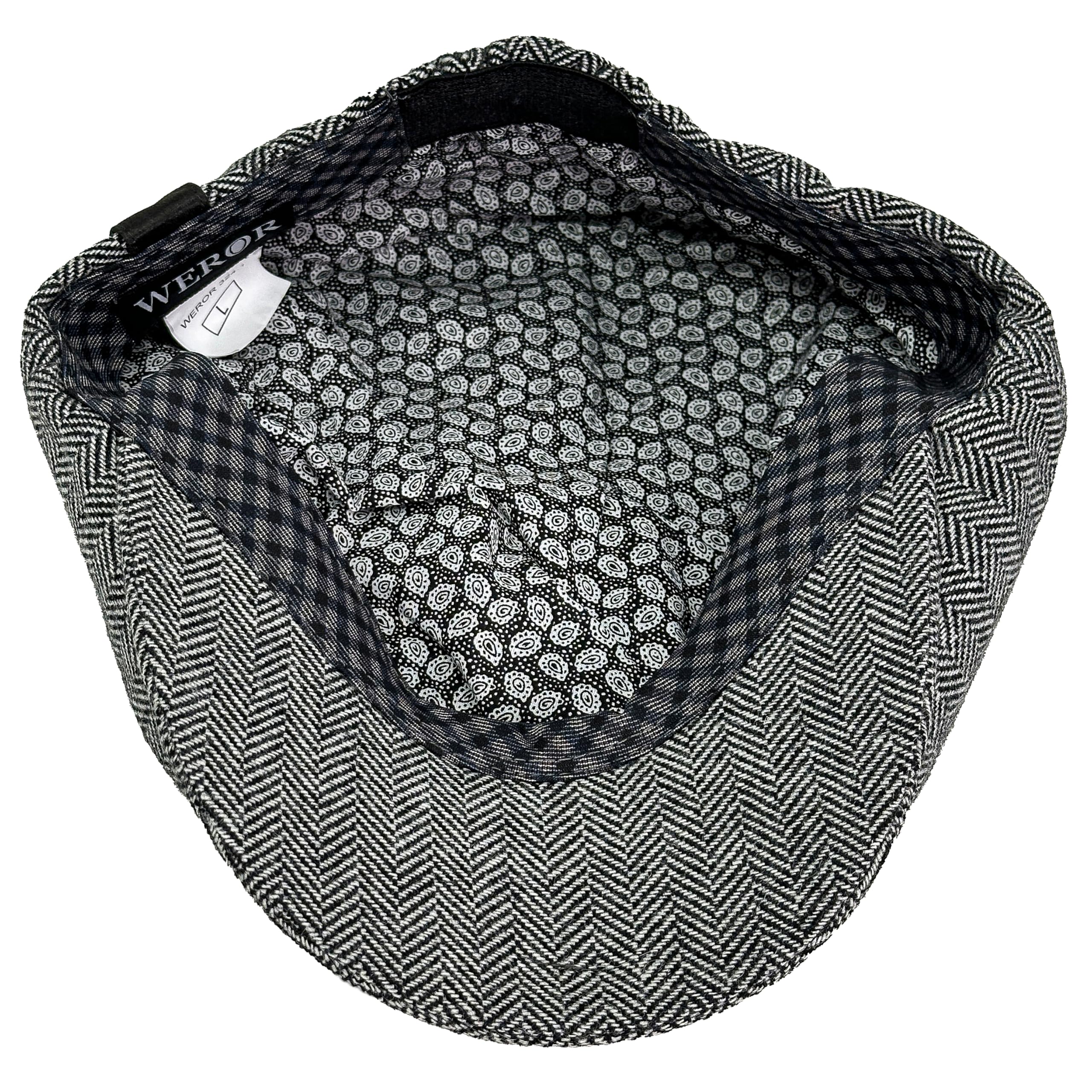 Schiebermütze Herren Schirmmütze Herrenmütze Newsboy Flat Cap Mütze