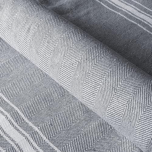 Miniatura 2 de BELIZZI HOME Peshtemal - Juego de 2 toallas turcas de playa de 100 % algodón, 36 x 71 pulgadas, toallas de playa para adultos, suaves, duraderas y