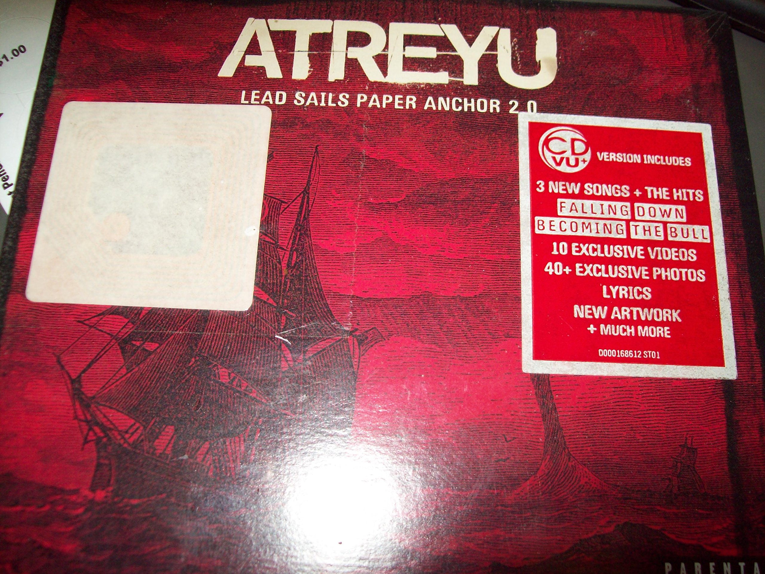 ATREYU - LEAD SAILS PAPER ANCHORS [Audio CD] ATREYU