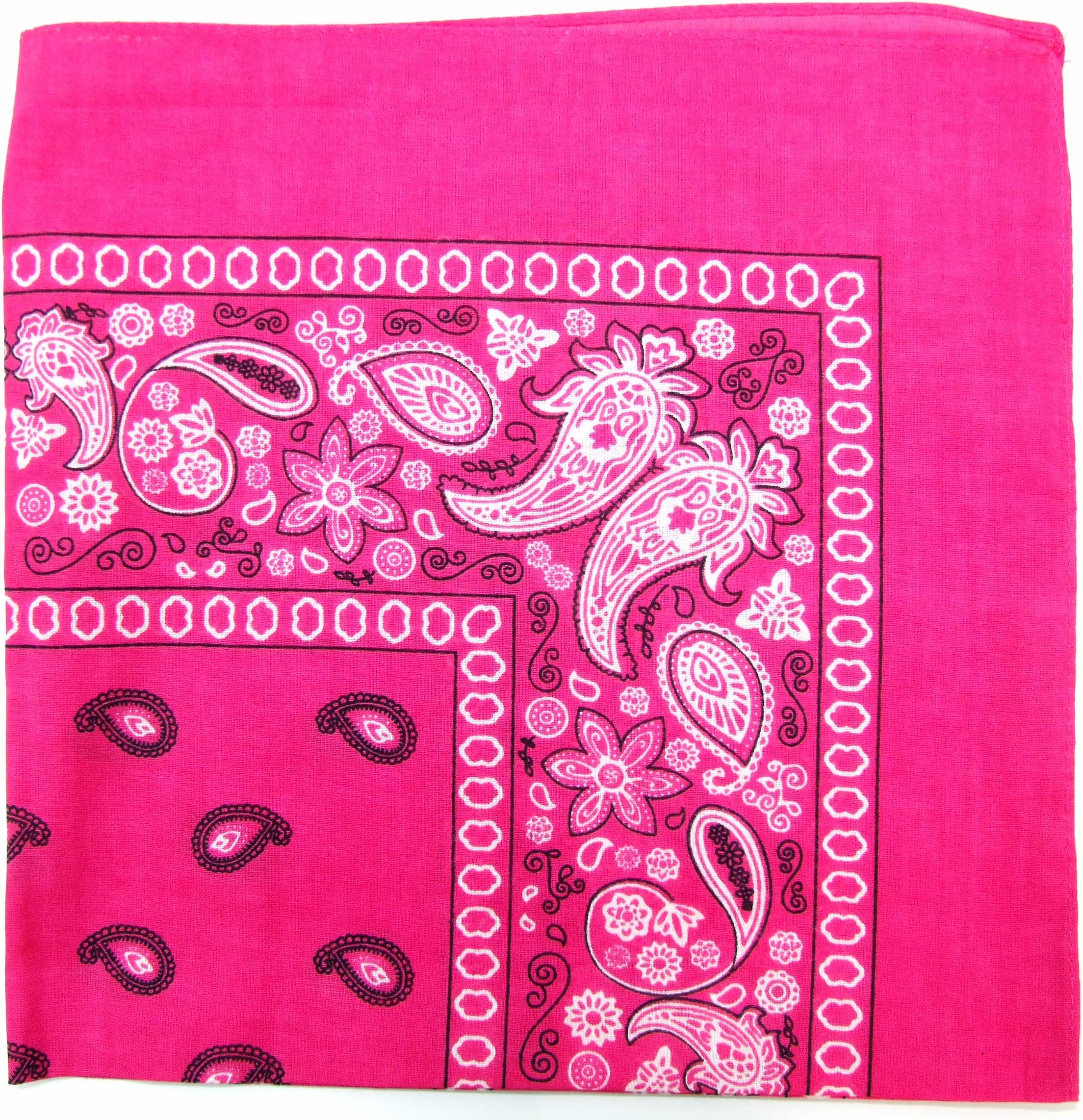 Novelty Bandanas Paisley Cotton Bandanas Single Pack