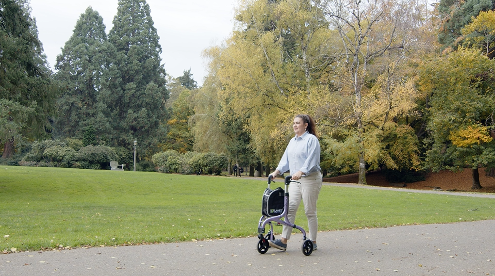 Amazon.com: Planetwalk Premium 3 Wheel Rollator Walker for Seniors