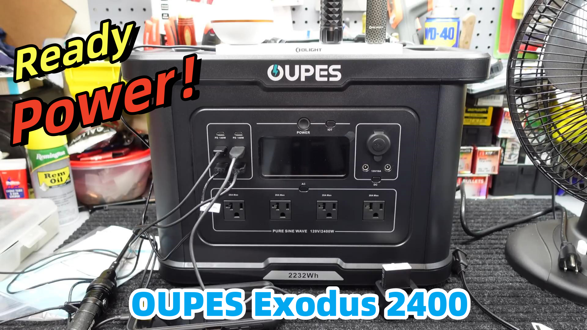 Amazon.com : OUPES Exodus 2400 Solar Generator with a 240W Panel, 2400W /  2160Wh Portable Power Station with APP Control & UPS for RV, Home Backup,  Professional Outdoor Use : Patio, Lawn & Garden