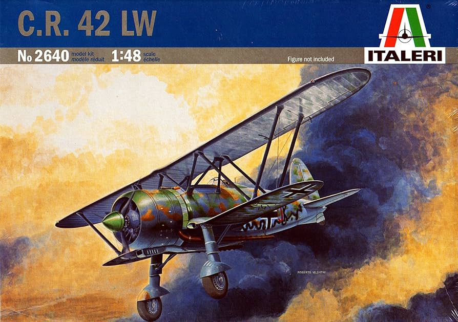 1/48 FIAT G.50 ＆ C.R. 42 2機セット