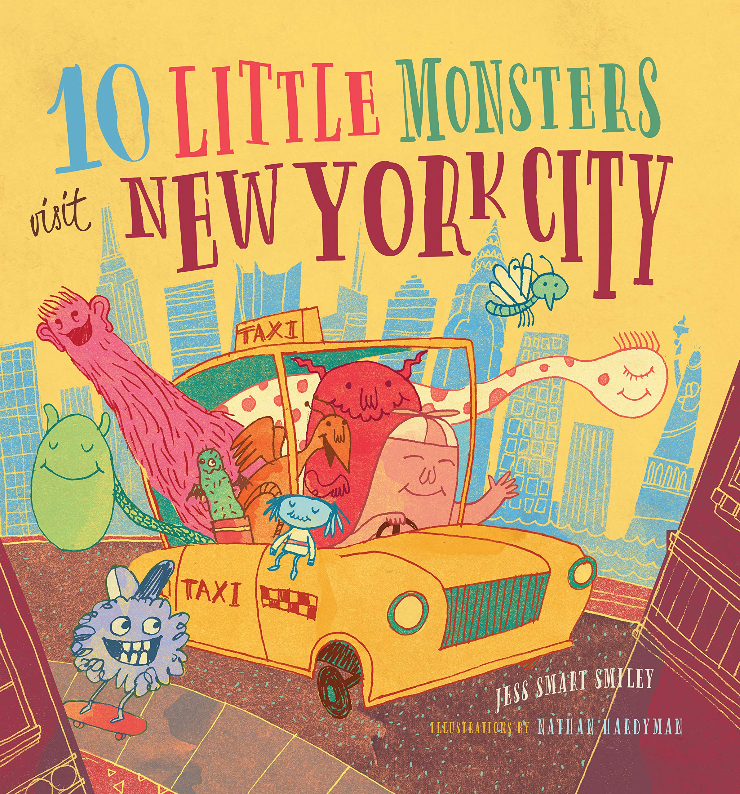 Cover of 10 Little Monsters Visit New York City