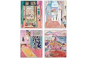 Matisse Wall Art Prints - Set of 4 Henri Matisse Posters