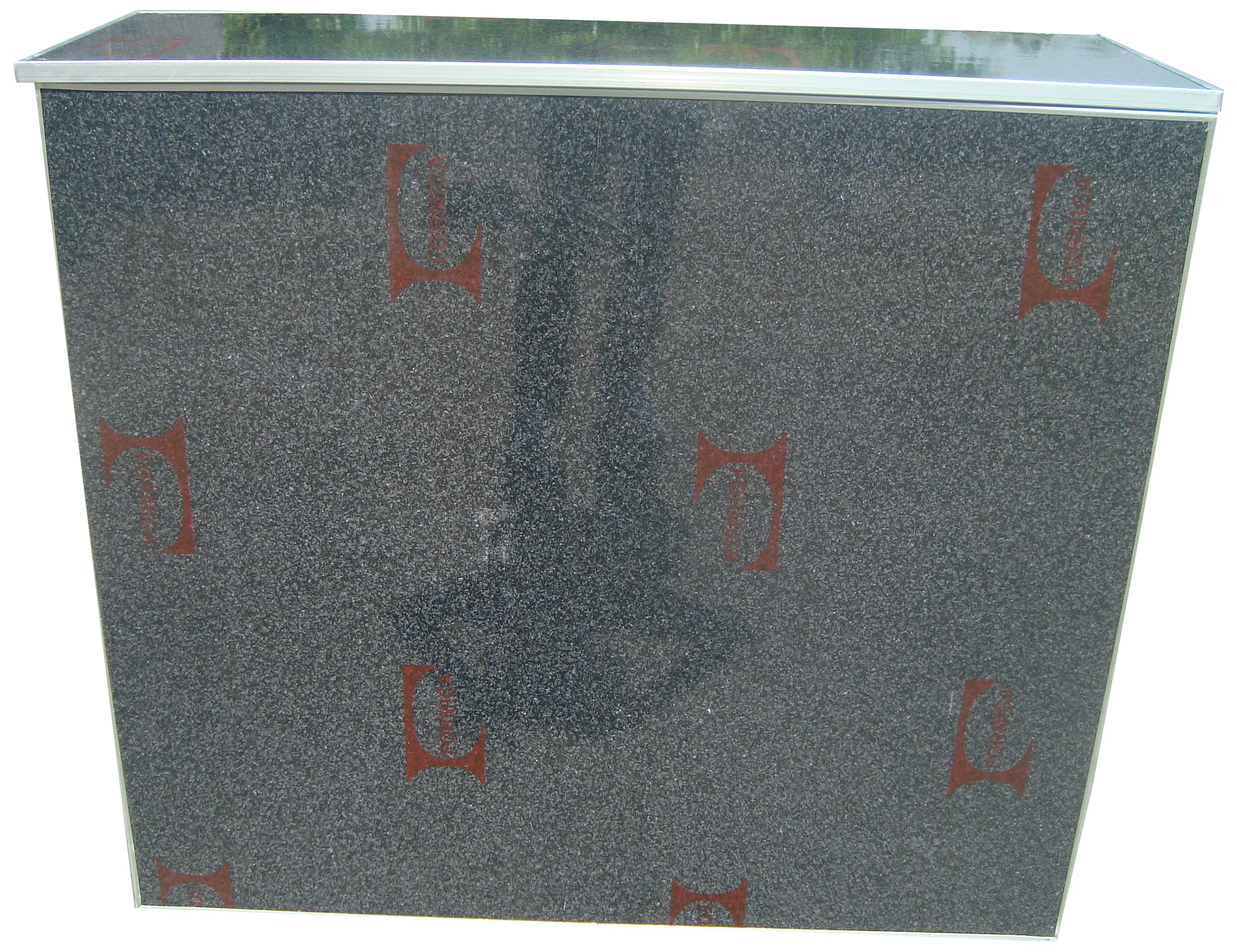 Advanced Seating Portable Bar, Marble Black