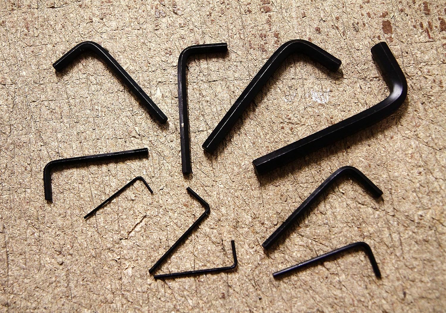 Rolson 40352 10 pc 1.5-10 mm Hex Key Set